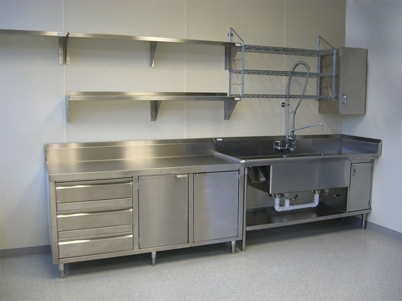 Cabinets modular shelving inox rack units aluminium